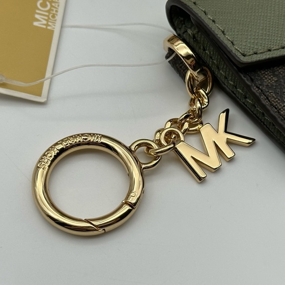 Michael Kors Small Flap Key Ring Card Case - Picture 8 of 14